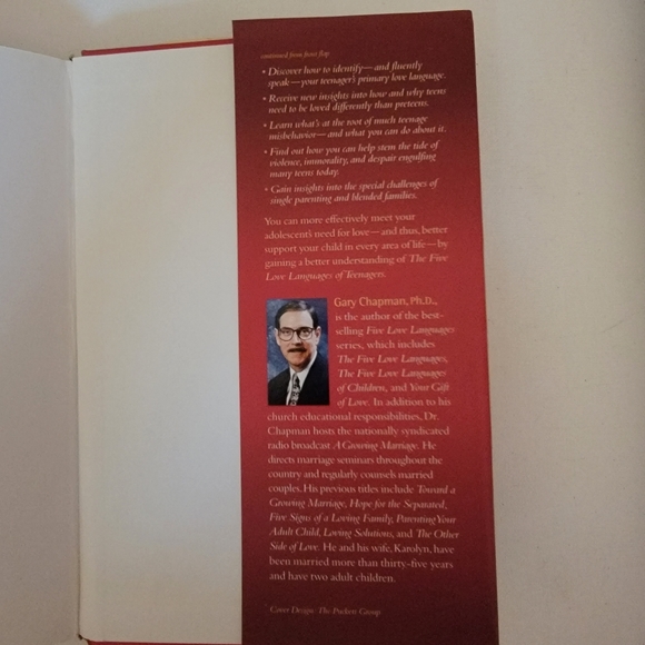 Hardback Book The Five Love Languages Of Teenagers - Picture 3 of 5